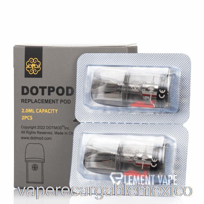 Vape Recargable Dotmod Dotpod Nano Vainas De Repuesto 0.6ohm Dotpod Nano Vainas